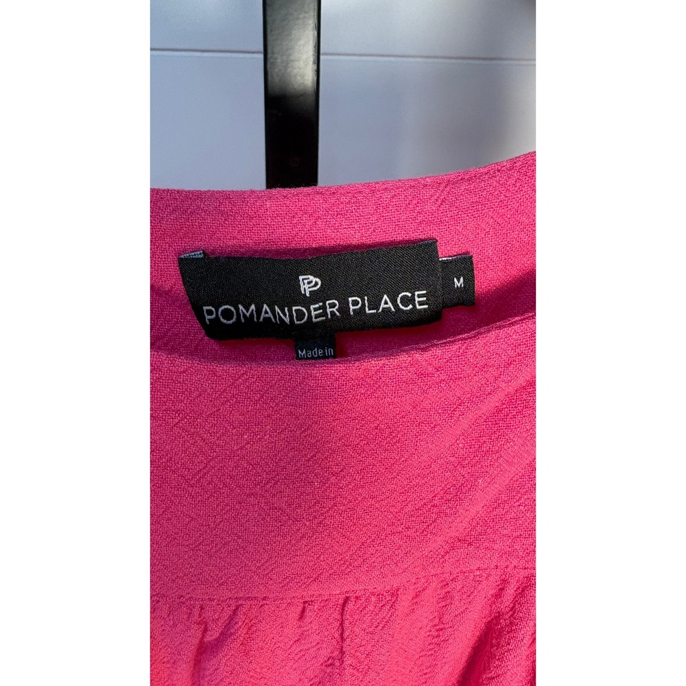 Tuckernuck Pomander Place Camellia Hazel Flutter Sleeve Mini Dress Pink ($158) M - Picture 6 of 8